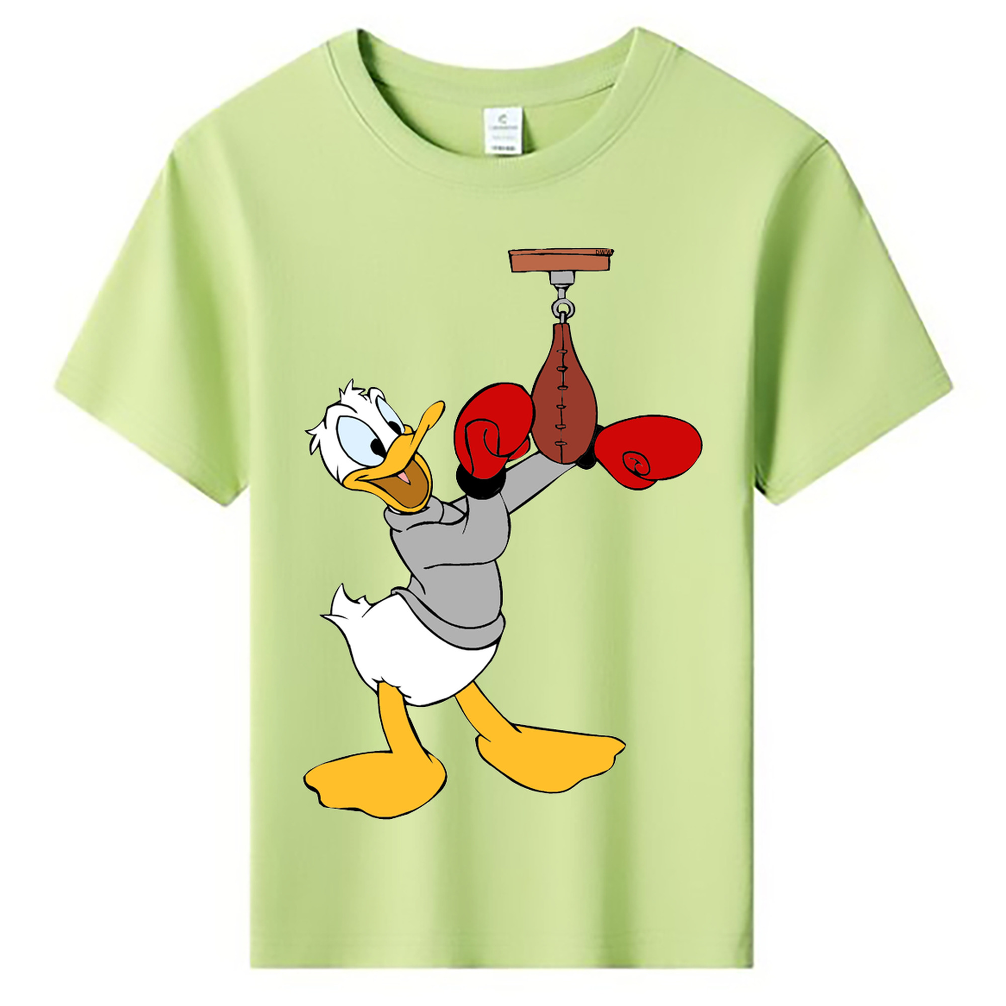ミッキーマウス Mickey Mouse 綿100％キッズTシャツ（フロントプリント）